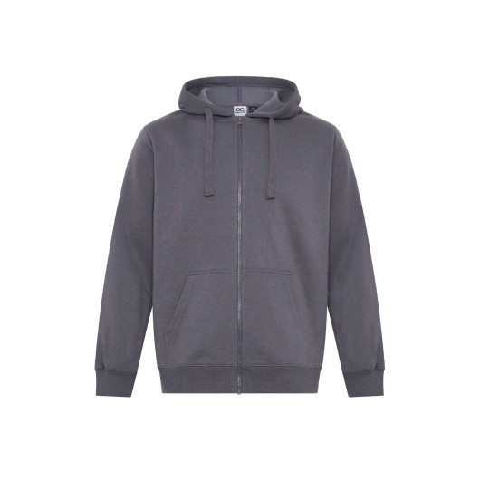 OC Zip Hoodie Charcoal